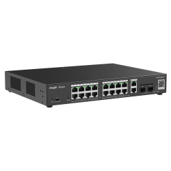 Ruijie Reyee RG-ES220GS-P | Switch Smart, 20 portów, 18xGE, 16xPoE+, 250W, 2xSFP, Cloud