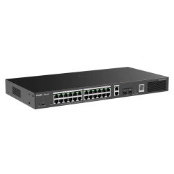 Ruijie Reyee RG-ES228GS-P | Switch Smart, 28 portów, 26xGE, 24xPoE+, 370W, 2xSFP, Cloud