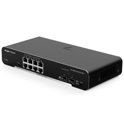 Ruijie Reyee RG-NBS3100-8GT2SFP | Switch Zarządzalny, 10 portów, 8xGE, 2xSFP, Desktop, L2, Cloud