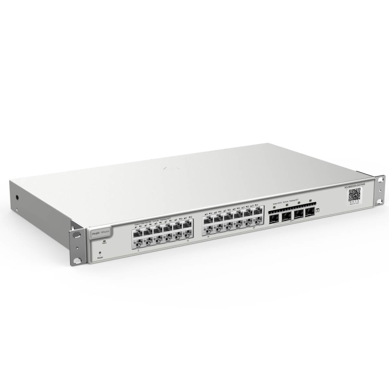Ruijie Reyee RG-NBS3200-24GT4XS | Switch Zarządzalny, 28 portów, 24xGE, 4xSFP+, Rack, L2, Cloud