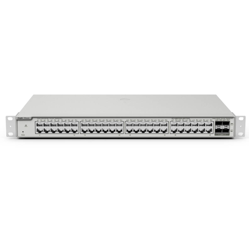 Ruijie Reyee RG-NBS3200-48GT4XS | Switch Zarządzalny, 52 portów, 48xGE, 4xSFP+, Rack, L2, Cloud