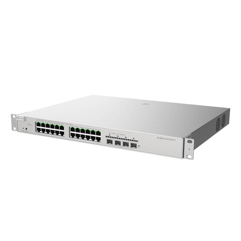Ruijie Reyee RG-NBS5200-24GT4XS | Switch Zarządzalny, 28 portów, 24xGE, 4xSFP+, Rack, L2+, Cloud