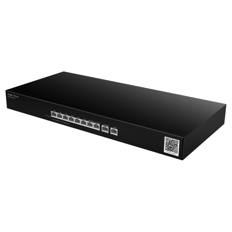 Ruijie Reyee RG-EG310GH-E | Kontroler, Router, 10 portów, 10xGE, 1xWAN, 6xLAN, 3xWAN/LAN, VPN, Cloud, Rack