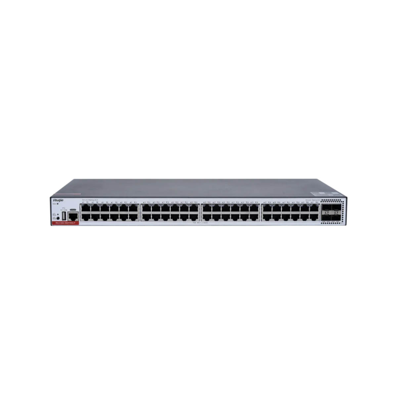 Ruijie RG-CS83-48GT4XS | Switch zarządzalny, 52 portów, 48xGE, 4x10GE SFP+, 1xConsole, L3, Cloud