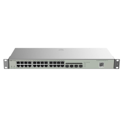Ruijie Reyee RG-NBS3100-24GT4SFP-V2 | Switch Zarządzalny, 28 portów, 24xGE, 4xSFP, L2, Rack, Cloud