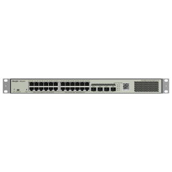 Ruijie Reyee RG-NBS3100-24GT4SFP-P-V2 | Switch Zarządzalny, 28 portów, 24xGE, 24xPoE, 370W, 4xSFP, L2, Rack, Cloud