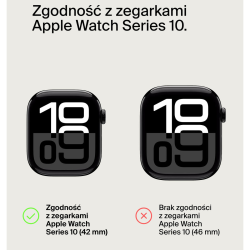 Belkin Szkło ochronne na Apple Watch seria 10. 42mm, czarne