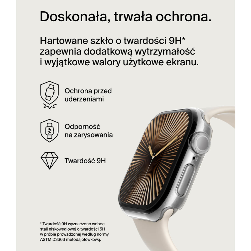 Belkin Szkło ochronne na Apple Watch seria 10. 42mm