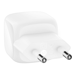 Belkin Ładowarka USB-C PD 30W, mała, biała + kabel USB-C