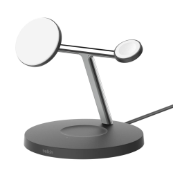 Belkin Stacja do ładowania bezprzewodowego na iPhone, Apple Watch, AirPods, Qi2 15W, czarna