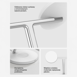 Belkin Stacja do ładowania bezprzewodowego na iPhone, Apple Watch, AirPods, Qi2 15W, biała