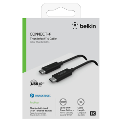 Belkin Kabel Thunderbolt 4, 1m, czarny