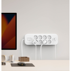 Belkin Listwa zasilająca przeciwprzepięciowa 900J, 8 gniazd Schuko, 2x USB-C PD 30W, 2m