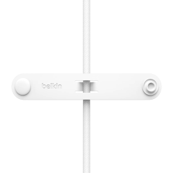 Belkin Kabel 2 w 1 ze złączami USB-C i Lightning, 60W, oplot, 1,5m, biały