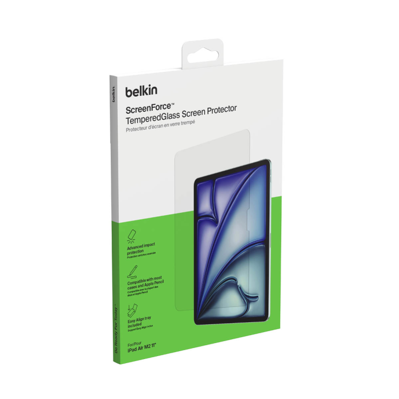 Belkin Szkło na iPad Air 11'' (M4), TemperedGlass, z aplikatorem