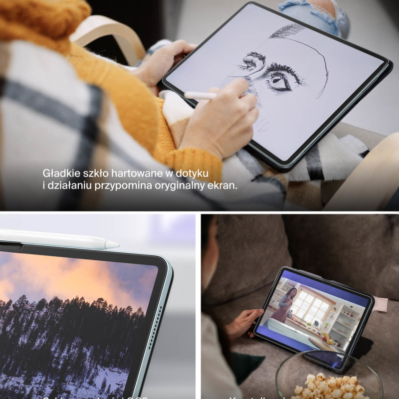 Belkin Szkło na iPad Air 11'' (M4), TemperedGlass, z aplikatorem