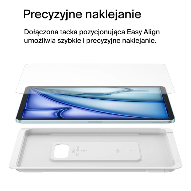Belkin Szkło na iPad Air 11'' (M4), TemperedGlass, z aplikatorem