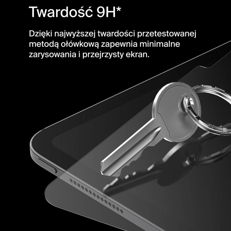 Belkin Szkło na iPad Pro 13'' (M4), TemperedGlass, z aplikatorem