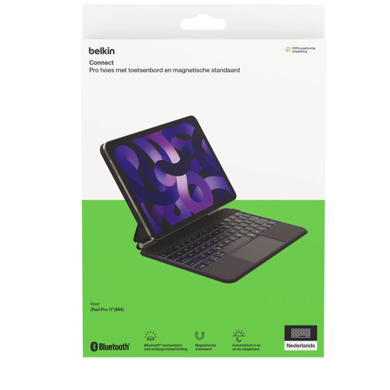 Belkin Etui do iPad Pro 11'' M4 z klawiaturą i magnetyczną podstawką
