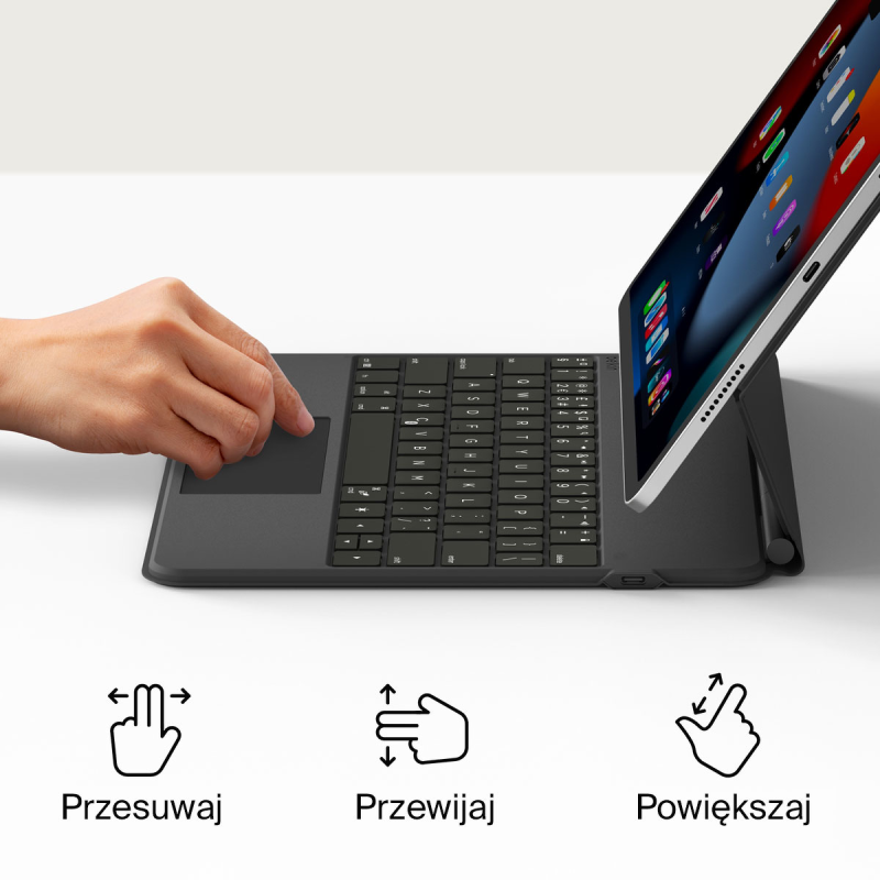 Belkin Etui do iPad Pro 13'' M4 z klawiaturą i magnetyczną podstawką
