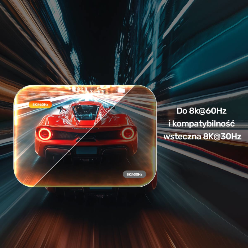 Unitek Przełącznik KVM 8K@60Hz USB 3.0 5Gbps DP