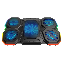 Rampage AD-RC14 X-RANGER Podstawka chłodząca pod laptop 9-17'' RGB regulowana cicha