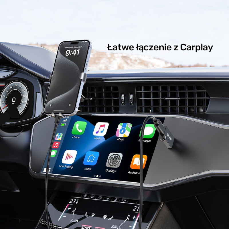 Unitek Adapter USB-A do USB-C 10Gbps czarny A1049ABK01