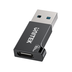 Unitek Adapter USB-A do USB-C 10Gbps czarny A1049ABK01