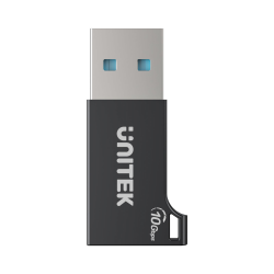 Unitek Adapter USB-A do USB-C 10Gbps czarny A1049ABK01