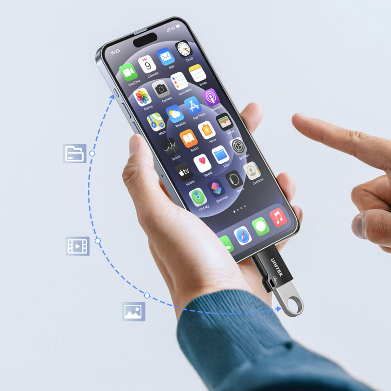 Unitek Adapter  USB-C do USB-A 10Gbps A1048ABK01