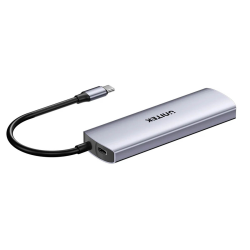 Unitek Hub 4w1 USB-C 10 Gbps, 2x USB-A i 2x USB-C H1112DGY01
