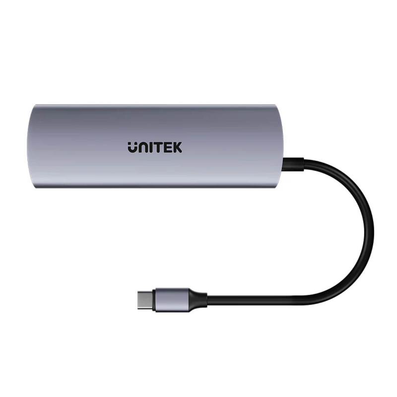 Unitek Hub 4w1 USB-C 10 Gbps, 2x USB-A i 2x USB-C H1112DGY01