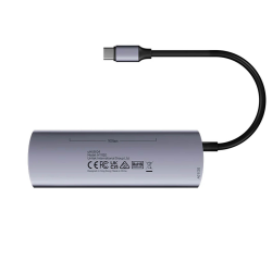 Unitek Hub 4w1 USB-C 10 Gbps, 2x USB-A i 2x USB-C H1112DGY01