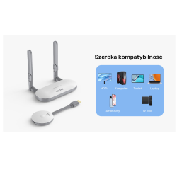 Unitek bezprzewodowy nadajnik obrazu HDMI