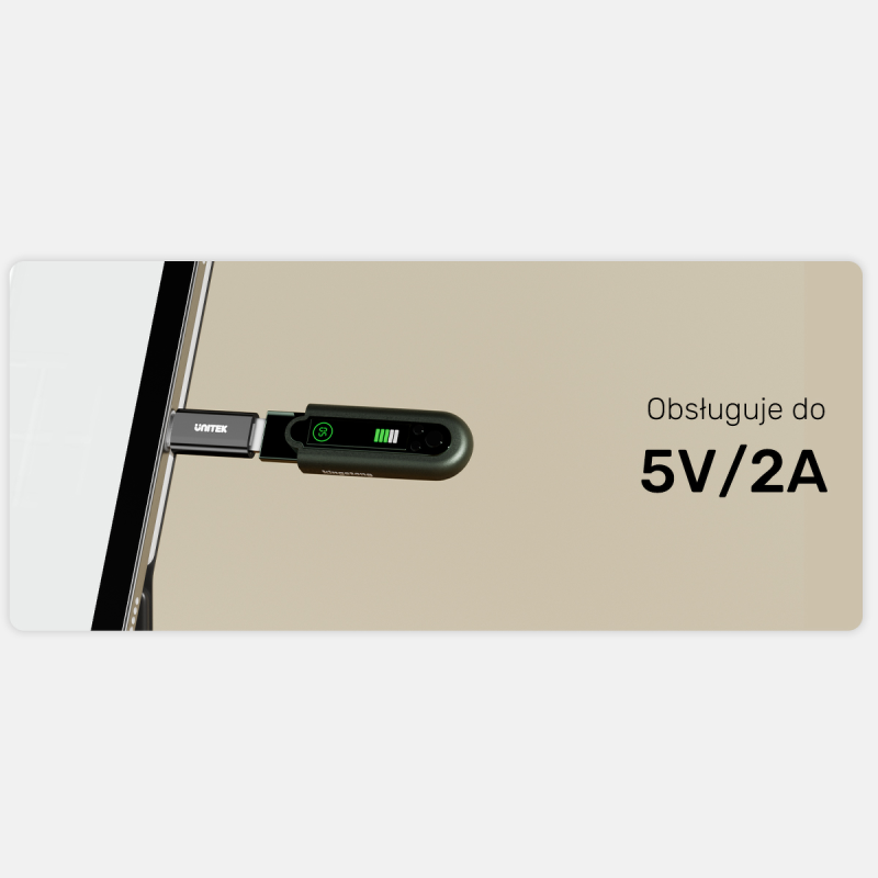 Unitek Adapter USB-C do Micro USB A1050ABK03 