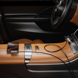 Unitek Kabel USB-C do USB-C, PD, 100W, 90 stopni, 0,5M