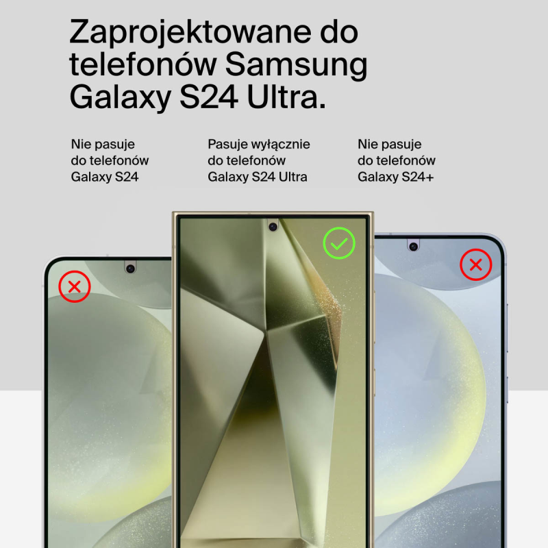Belkin Szkło na Samsung S24 Ultra, TrueClear Curve, z filtrem światła niebieskiego