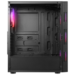 Rampage PLAID V1 Obudowa PC z oknem 4x wentylator 120mm RGB czarna