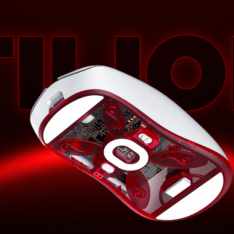 Rampage TILION Mysz bezprzewodowa Biała