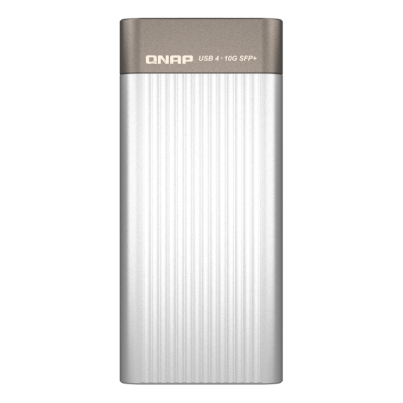 QNAP QNA-UC10G1SF | Adapter USB4 na 10Gb SFP+ dla PC (USB4) i Mac (Thunderbolt™)