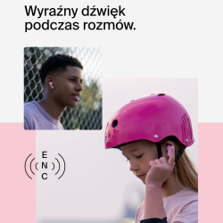 Belkin Bezprzewodowe słuchawki douszne dla dzieci, różowe