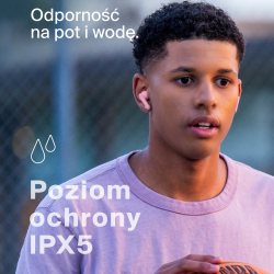 Belkin Bezprzewodowe słuchawki douszne dla dzieci, różowe