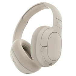 Belkin Słuchawki nauszne z redukcją hałasu, bezprzewodowe, kremowe