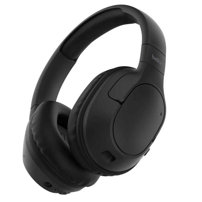Belkin Słuchawki nauszne, bezprzewodowe, czarne