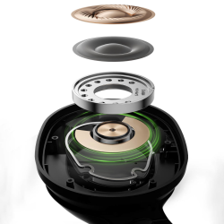 Belkin Słuchawki nauszne, bezprzewodowe, czarne