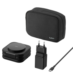 Belkin Podróżna magnetyczna podkładka ładująca 3w1 15W, czarna