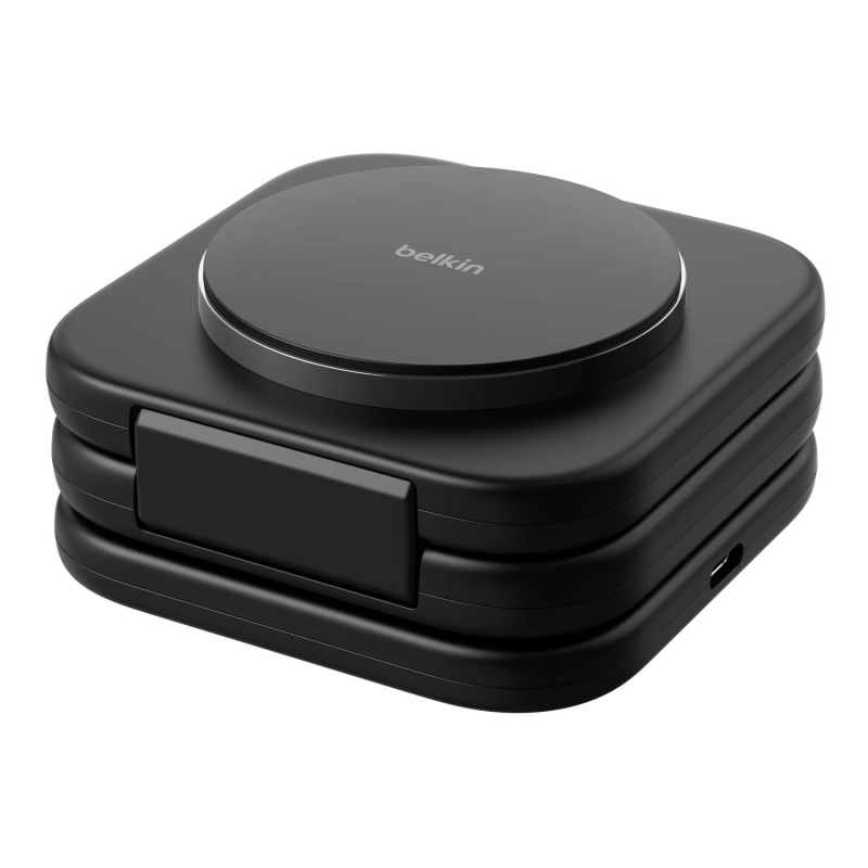 Belkin Podróżna magnetyczna podkładka ładująca 3w1 15W, czarna