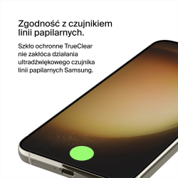 Ochrona ekranu na Samsung S23, TrueClear Curve, z filtrem światła niebieskiego
