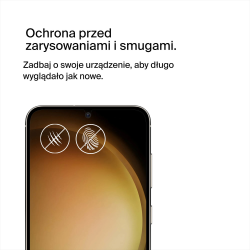Ochrona ekranu na Samsung S23, TrueClear Curve, z filtrem światła niebieskiego