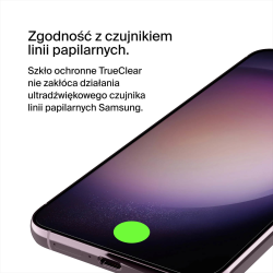 Belkin Szkło na Samsung S23+, TrueClear Curve, z filtrem światła niebieskiego